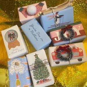 🎄 10 NEW GEORGE AND VIV SOAPS. BOX OF 10 from ANTHROPOLOGIE